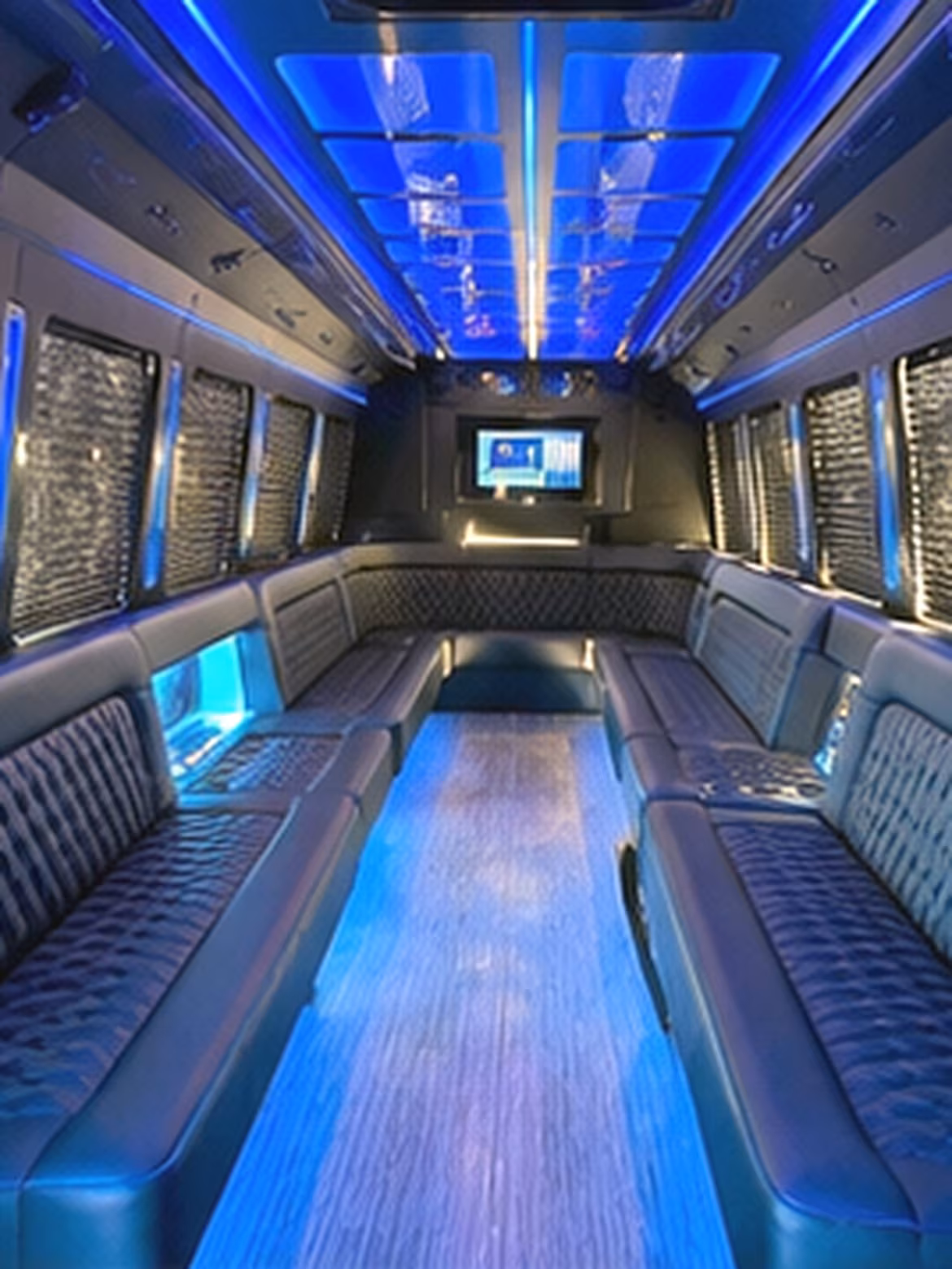 bachelorette and bachelor party buses through richmond
