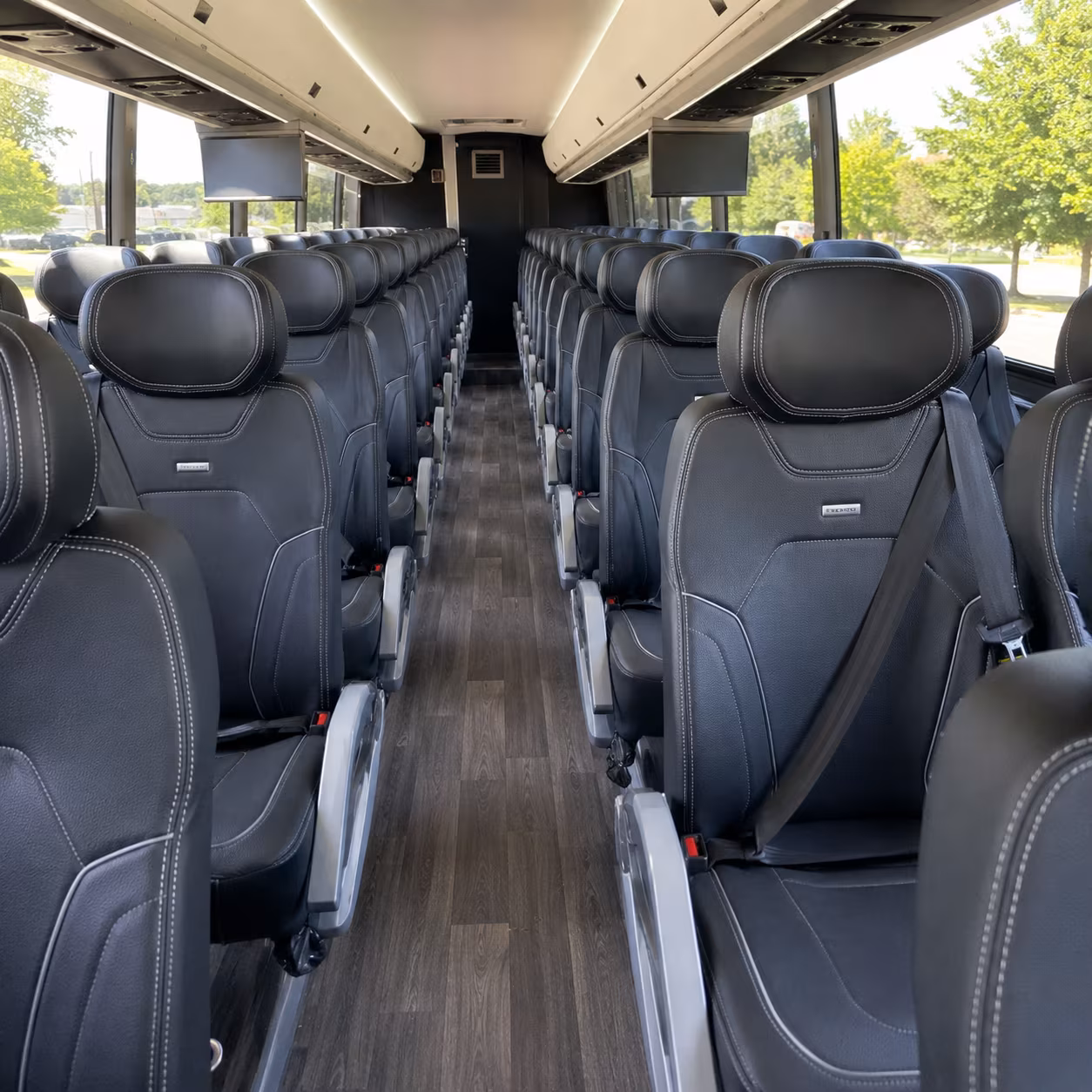 charter buses for corporate events at richmond raceway