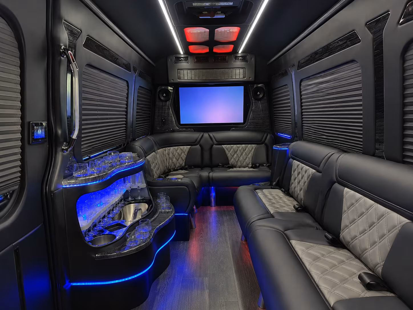 richmond private event transportation onboard seating