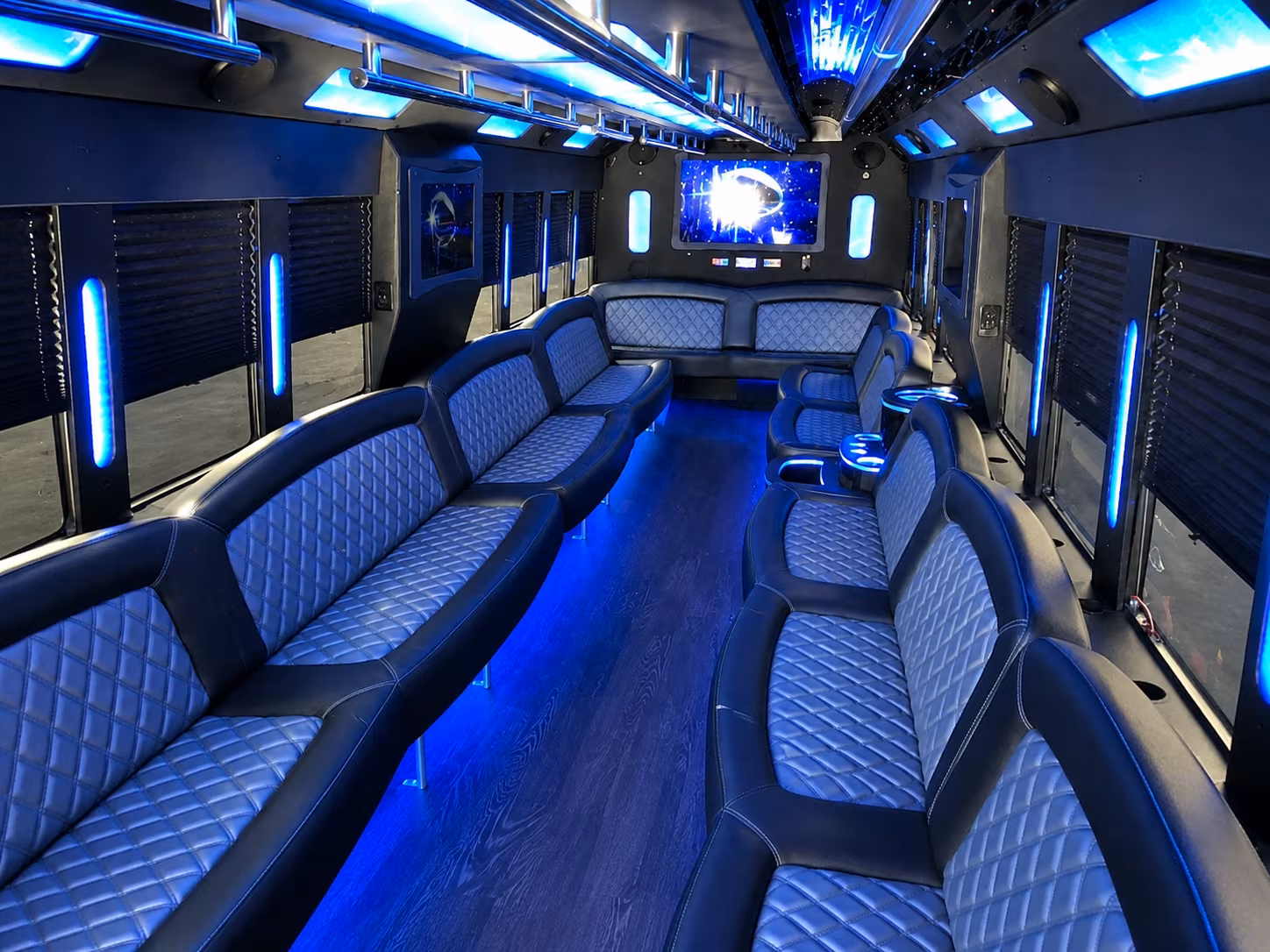 richmond quinceanera sweet 16 party bus rental