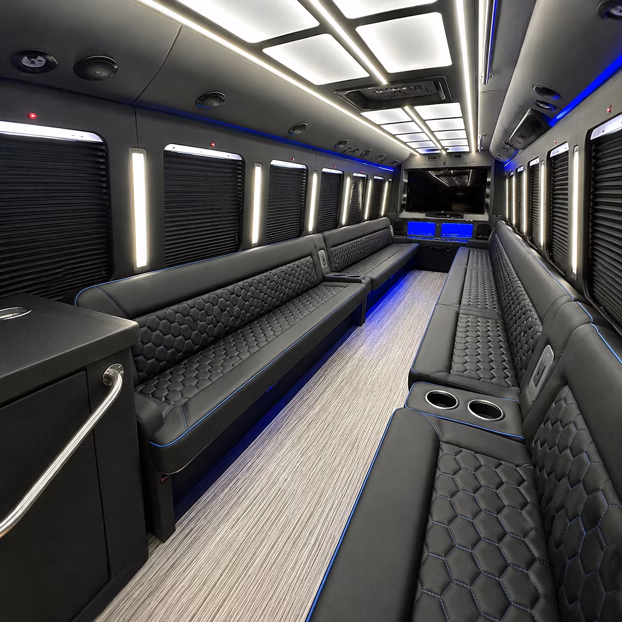 richmond wedding party bus rental