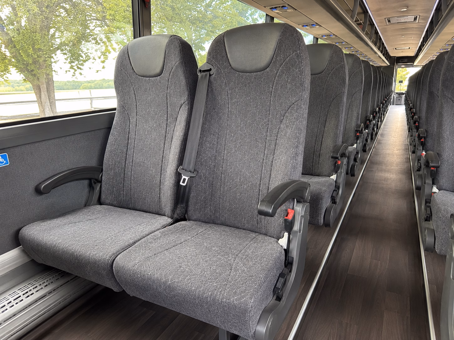 richmond wedding transportation onboard seating