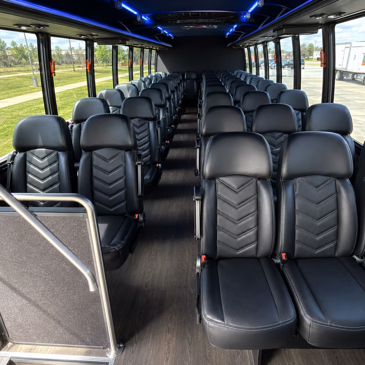 richmond wine tour brewery transportation onboard seating