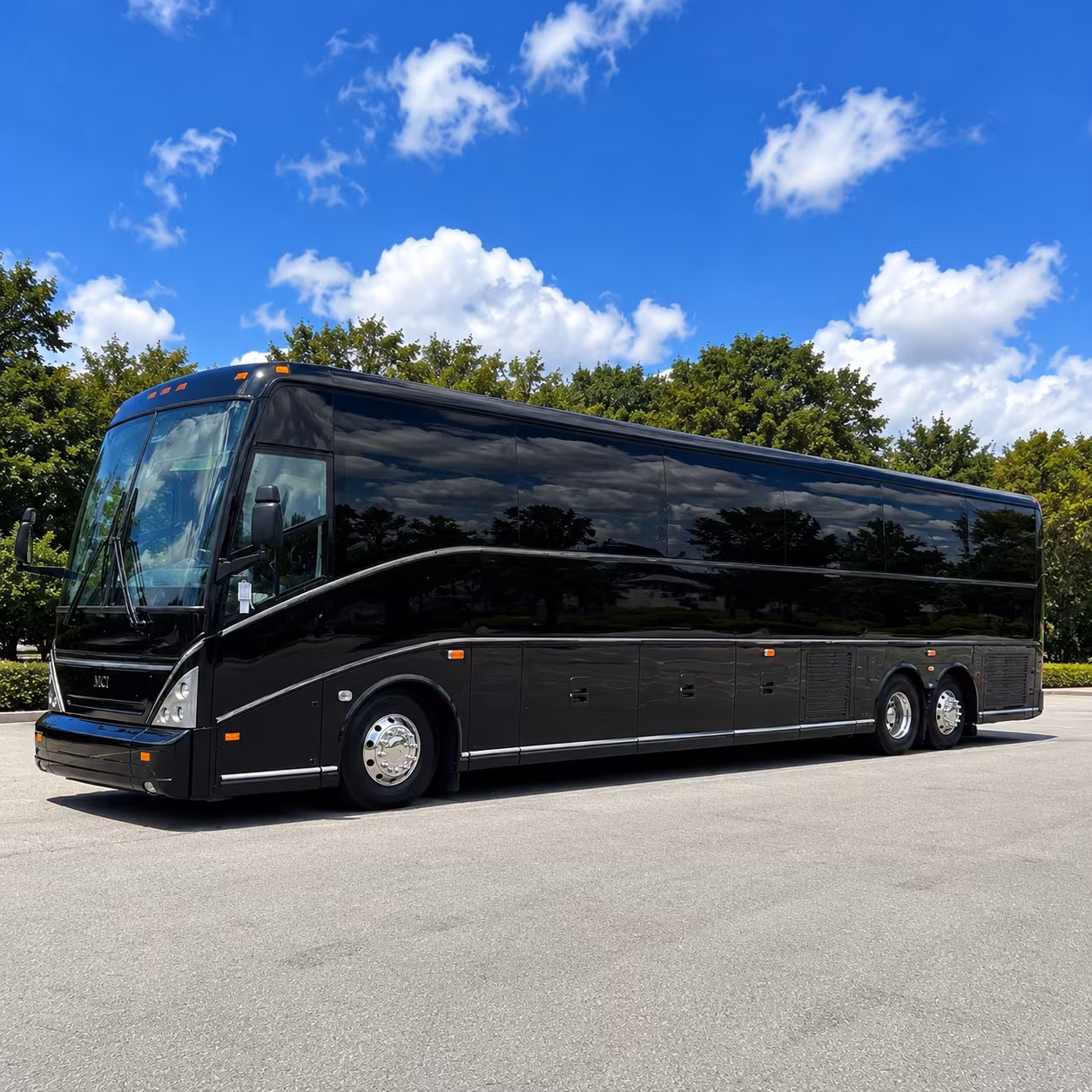sports team and fan group buses that make game day easy